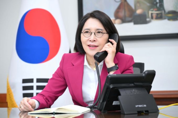 외교부 강인선 2차관 미 국무부 경제차관 통화