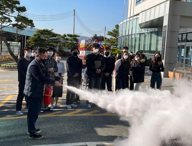 광주시 곤지암읍, 공공기관 합동 소방 훈련 실시