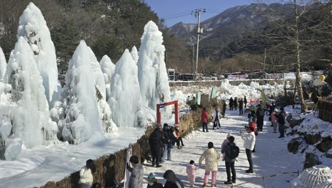 제20회 포천 백운계곡 동장군 축제, '방문객 3만 명 기록'