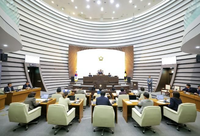 광주시의회, 2025년도 첫 회기... 제314회 임시회 개회