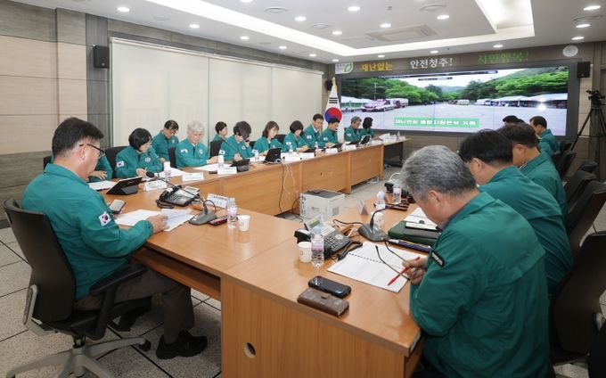 청주시, 재난 대응‘안전한국훈련’실시