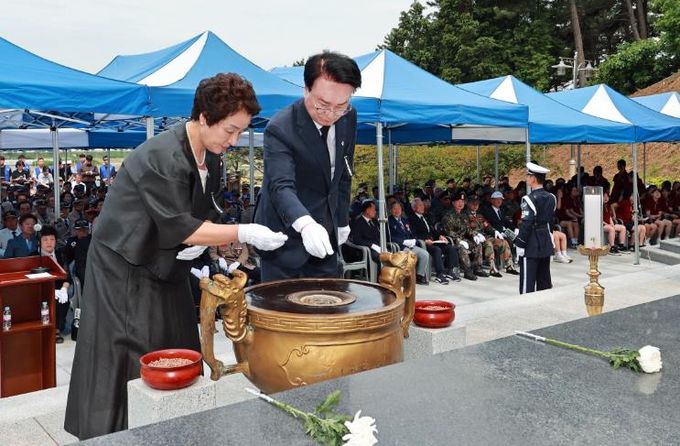 사천시, 제70회 현충일 추념식 개최