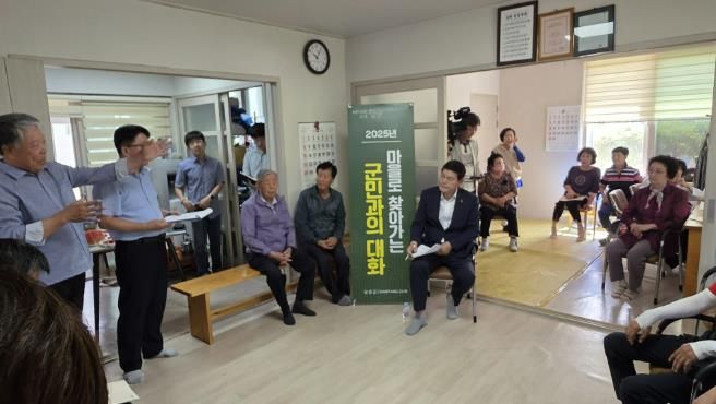 정철원 담양군수, ‘마을로 찾아가는 군민과의 대화’ 본격 시작