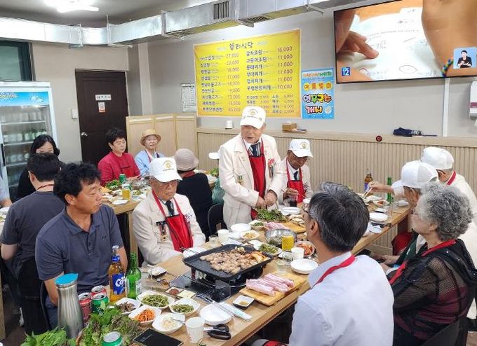 포천시 소흘읍 농영경영인회, 6·25 참전유공자 초청 감사 오찬 행사 개최