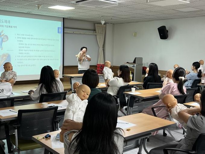 평택시, ‘예비 부모를 위한 아기 생명 지킴이 교육’ 성황