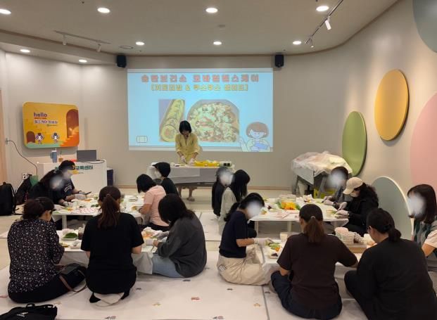 평택시 송탄보건소, 건강 요리 교실 운영