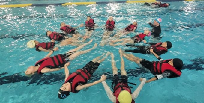 군포시청소년수련관, 2025년 초등 생존수영교육 운영 성료