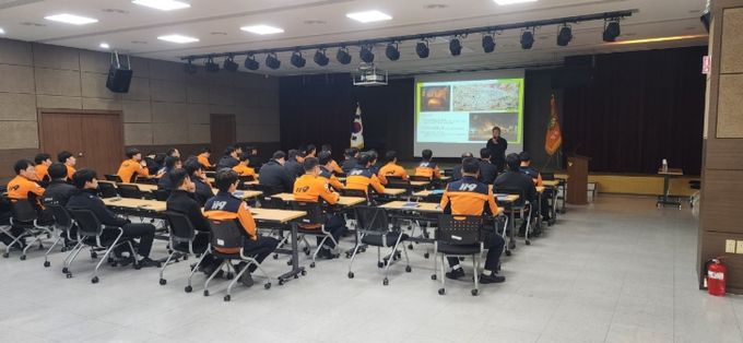 전기보다 빠르게... 양주소방서 친환경차 화재 대응 교육훈련 실시