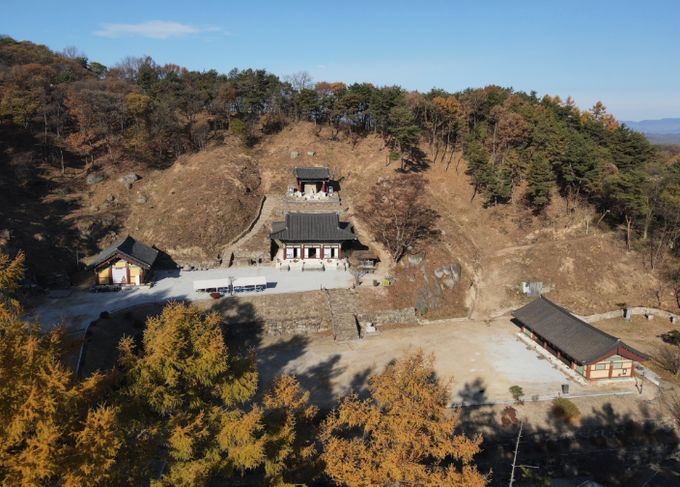 안전공간 조성 후 드론사진