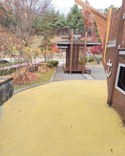 보물선어린이공원 고압세척 정비 완료