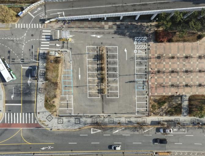 백마역 공영주차장