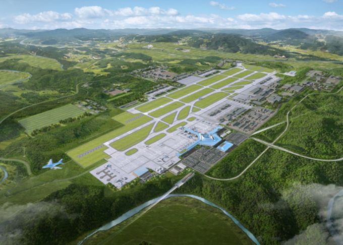 대구경북통합신공항 조감도