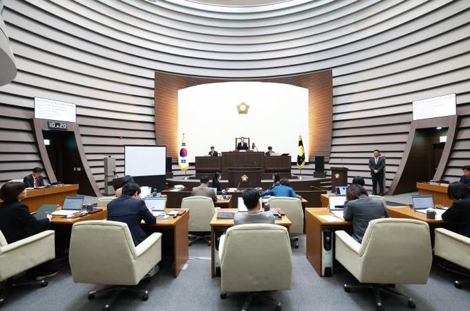 광주시의회 제321회 제2차 정례회 개회