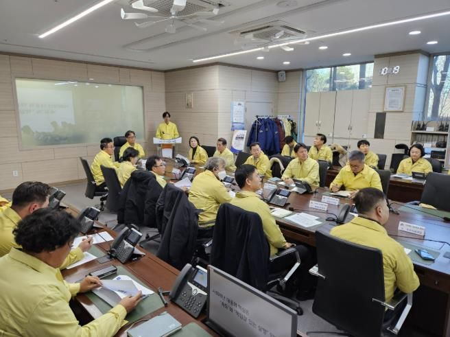 사회재난 대응체계 설명회 현장