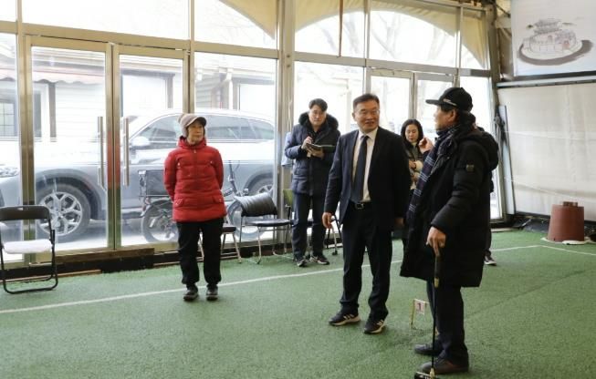 수원시 팔달구, 게이트볼협회 팔달구 회장단과 현장 소통 및 오찬 정담회 개최