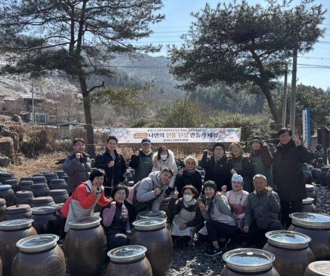 포천시농업재단, ‘나만의 전통 된장 만들기’ 1회차 체험 성공적으로 마쳐