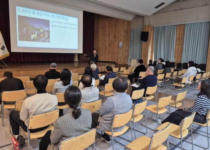 고양시, 기후변화 대응 벼 이앙시기 조절 제안