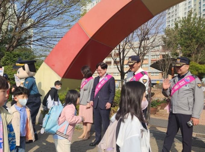 녹색어머니연합회 교통안전 캠페인